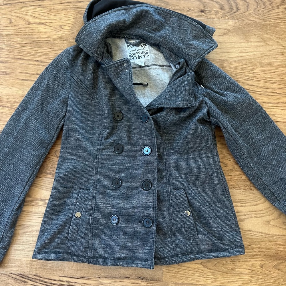 Charcoal light weight jacket